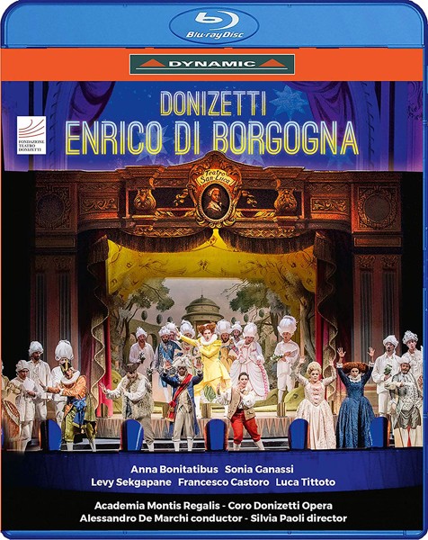 ドニゼッティ:歌劇《ボルゴーニャのエンリーコ》2幕 （ブルーレイディスク）